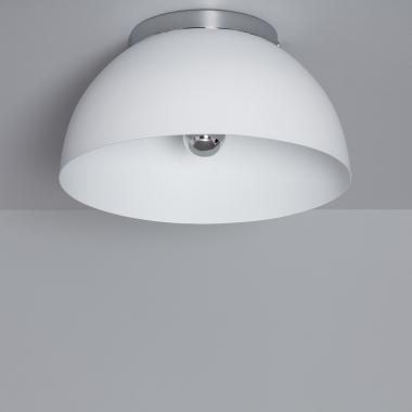 Plafondlamp Rond  Aluminium Ø305 mm Bosco Silver