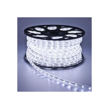 Produit de Gaine LED Ronde 220V AC 36 LED/m Blanc Neutre IP65 sur Mesure Coupe Tous les 100cm 
