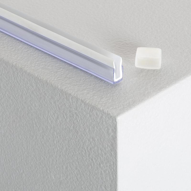 Product van Polycarbonaat profiel voor Neon Strips LED 24V