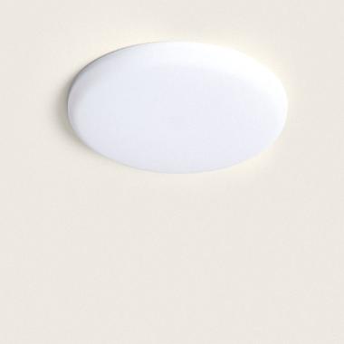 Dalle LED Ronde 18W en Saillie Coupe Ajustable Ø50-190 mm avec Boîtier de Connexions