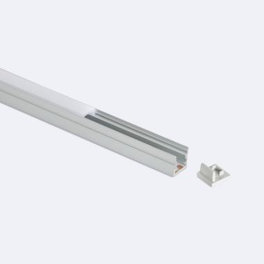 2m Přisazený Hliníkový Profil Super Úzký pro LED Pásek do 8 mm
