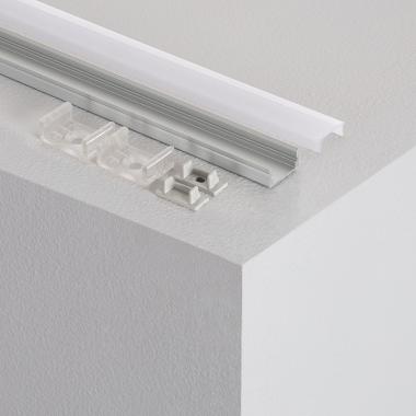 Aluminium Profiel met Doorlopende Afdekking voor LED-strips