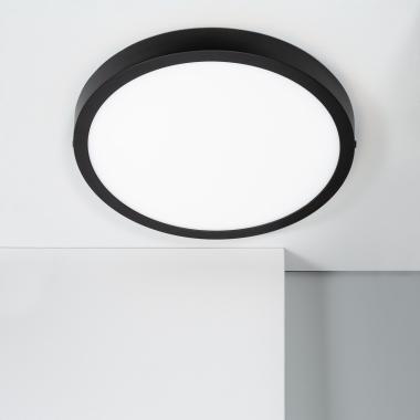 Plafondlamp LED 24W Rond Aluminium Ø280 mm Slim CCT Selecteerbaar Galán SwitchDimm