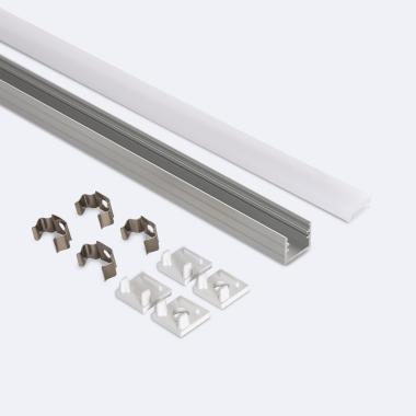 Prodotto da Profilo Alluminio Superficie 2m per Striscie LED fino a 8 mm