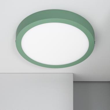Přisazené Stropní Hliníkové LED Svítidlo 18W Slim Kruhové Ø210 mm CCT dle Výběru Galán SwitchDimm
