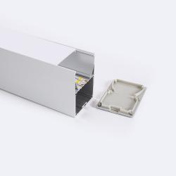 Product Profiel van Aluminium Sixe Opbouw en hangend  voor LED Strip tot 22 mm