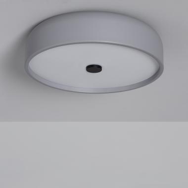 Plafoniera LED 24W Metallo Ø350 mm CCT Selezionabile Eyelight