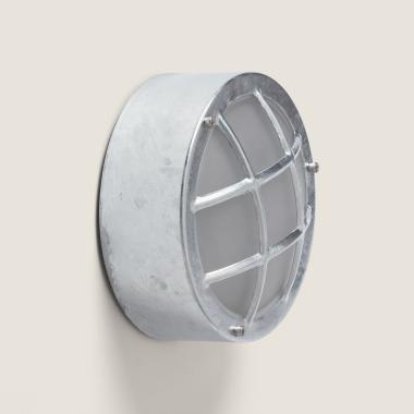 Coastal Fjord Outdoor Stainless Steel Round Wall Lamp Ø200 mm
