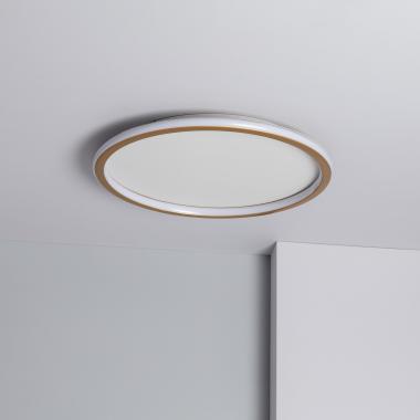 Plafoniera LED 36W Circolare Metallo Ø500 mm CCT Selezionabile Allharo