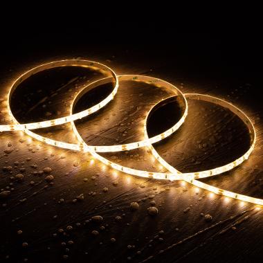 LED Strip 12V DC SMD2835 60LED/m 5m IP65 Breedte 8mm In te korten om de 5cm