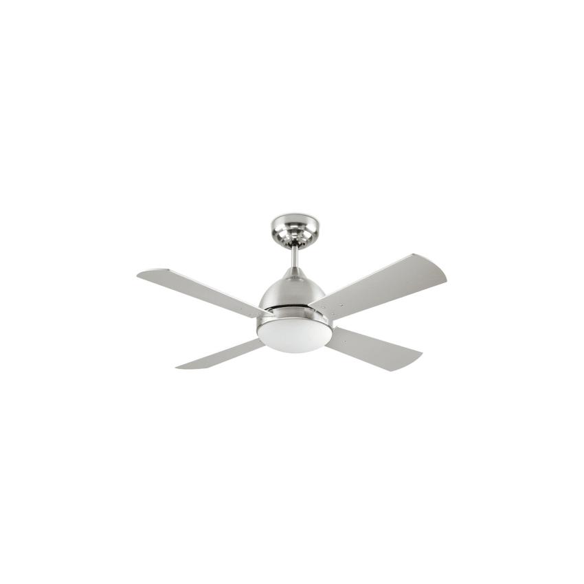 Product of Borneo Nickel Reversible Blade Ceiling Fan with AC Motor LEDS-C4 VE-0006-SAT