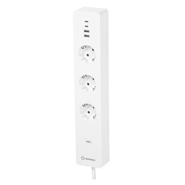 Steckdosenleiste 3 F-Schuko Steckdosen + 2 USB Smart WiFi LEDVANCE 4058075594784