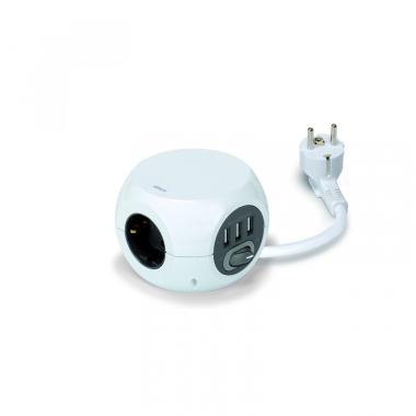 Listwa Multiple Combiball 3 Gniazdka Typu F Schuko + 3 USB-A 1.4m SIMON BM516301