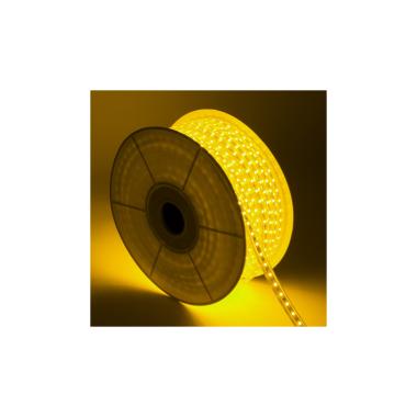 50m Yellow 220V AC 60LED/m SMD5050 LED Strip