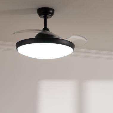 Prodotto da Ventilatore da Soffitto Silenzioso Kourak Nero 106cm Motore DC