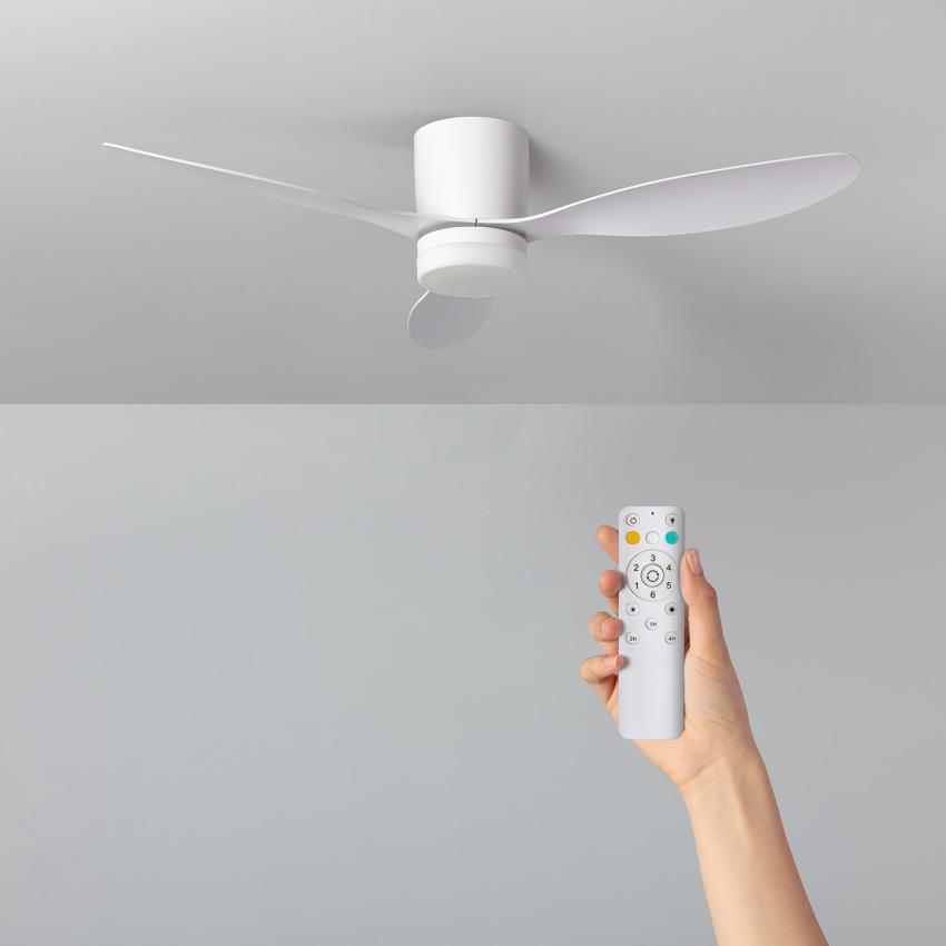 Produit de Ventilateur de Plafond Silencieux Weimar Blanc 132cm Moteur DC