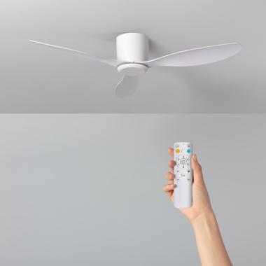 Ventilatore da Soffitto Silenzioso Weimar Bianco 132cm Motore DC per Esterni