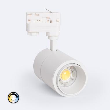 Lištový LED Reflektor Třífázový 30W Stmívatelný TRIAK CCT Pulyx 15-60º