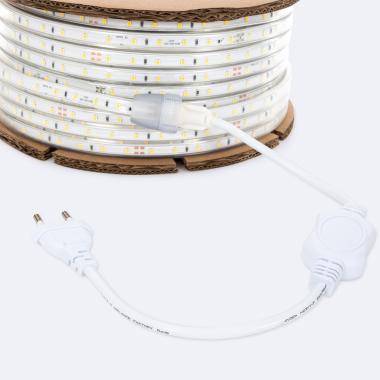 Product LED-Streifenrolle Dimmbar 220V SMD2835 60LEDs/m 500 lm/m Breite 12mm 50m IP65