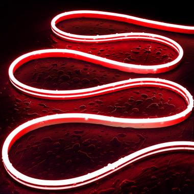48V DC Red NFLEX6 Neon LED Strip Cut at Every 5cm IP65
