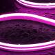 Product van Neon LED Strip 48V DC 120 LED/m Roze IP65 te knippen om de 5 cm