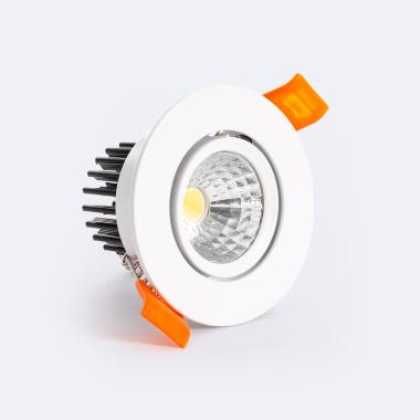 Downlight LED 5W Rond Dimmen Naar Warm Zaagmaat Ø50 mm