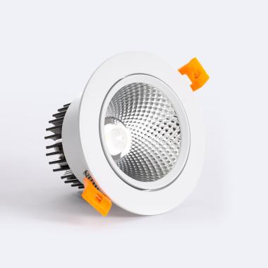 9W Round Dimmable Dim to Warm LED Downlight Ø 90 mm Cut-Out