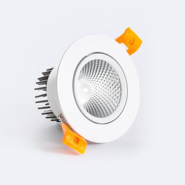 7W Round Dimmable Dim to Warm LED Downlight Ø 65 mm Cut-Out