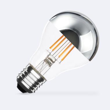LED-Glühbirne Filament E27 6W 600 lm A60 Chrome Reflect