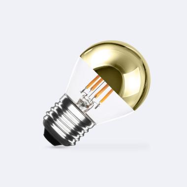 Żarówka Filament LED E27 4W 400lm G45 Gold Reflect