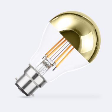 Stmívatelná LED Filamentní Žárovka B22 8W 800 lm A60 Gold Reflect