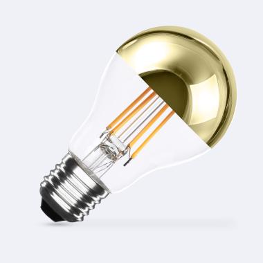 Stmívatelná LED Filamentní Žárovka E27 8W 800 lm A60 Gold Reflect