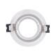 Produkt von Downlight-Ring Rund Schwenkbar für LED-Glühbirne GU10 / GU5.3 Ø 75 mm