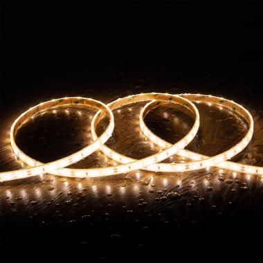 5m 12V DC SMD Silicone FLEX LED Strip 60LED/m 10mm Wide Cut at Every 5cm IP68