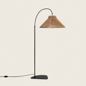 Stehleuchte Aussen Metall und Seil Montreal - Natürlich