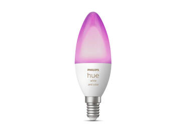 LED-Glühbirne E14 White Color 4W PHILIPS Hue - No Flicker