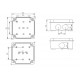 Caja Estanca 113x113x60 mm