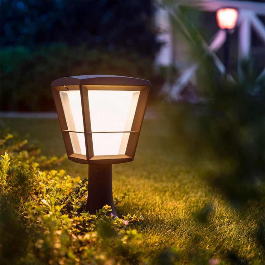 Aplique LED RGBW PHILIPS Hue White Color Pedestal Econic 15W