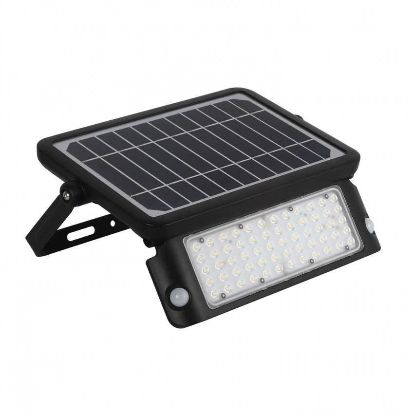 LED-Flutlichtstrahler Solar 10W mit PIR-Bewegungs- und Dämmerungssensor