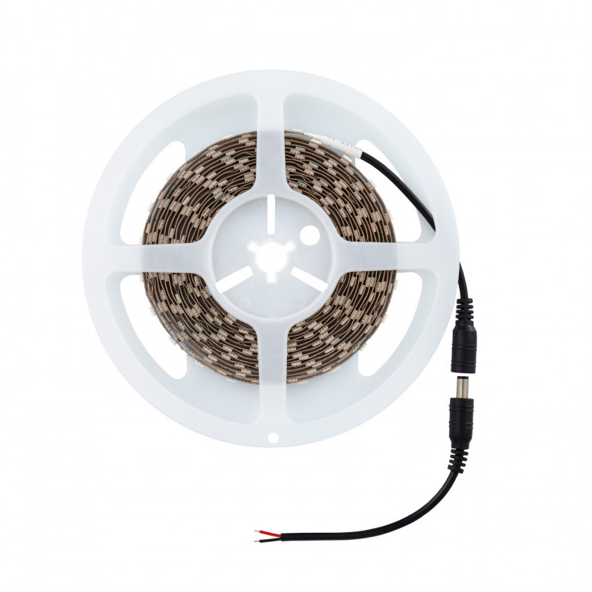 Kit Mini Controlador Regulable con pulsador de Tira LED Monocolor y Mando RF Inalámbrico 12/24V DC