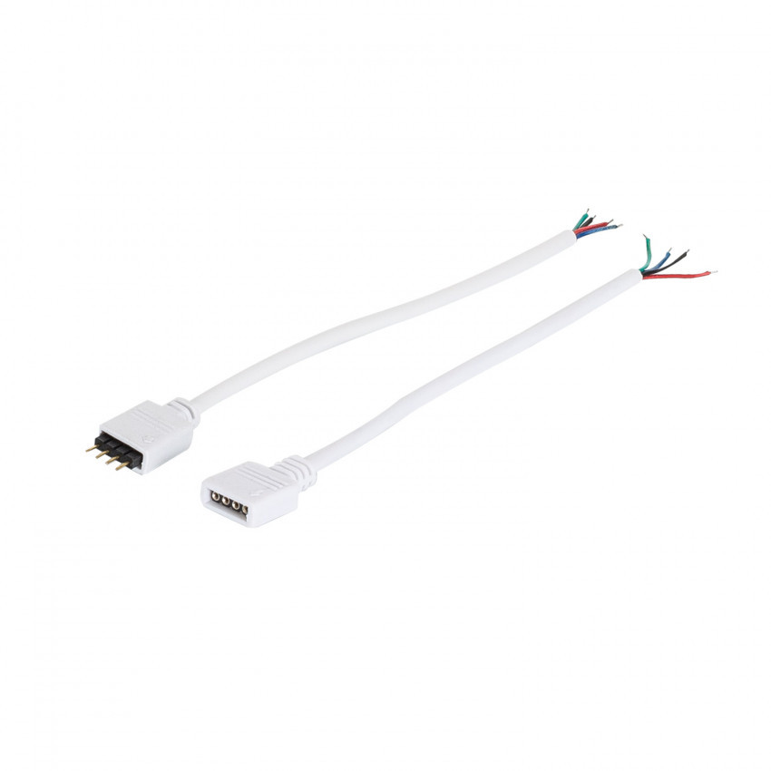 Kit Mini Controlador Regulable de Tira LED RGB con Mando RF 12/24V DC compatible con pulsador