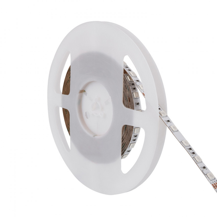 Kit Mini Controlador Regulable de Tira LED RGB con Mando RF 12/24V DC compatible con pulsador
