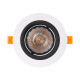 Foco Downlight LED COB Direccionable 360º Circular 18W Design
