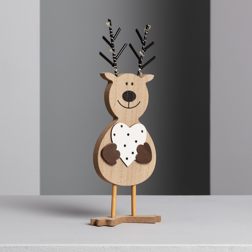 Oso de Navidad LED con Batería