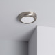 Plafón LED Circular Silver Design 12W