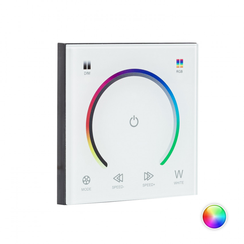 Wand-Controller Dimmbar Touch für LED-Streifen 12/24V DC RGB