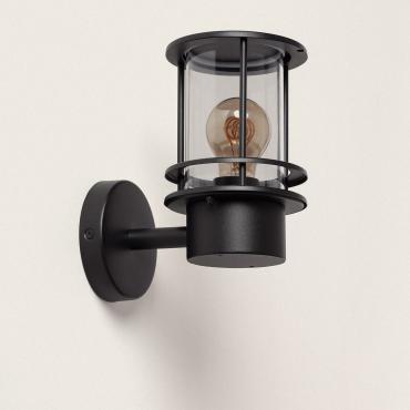 Wandleuchte Aussen Edelstahl Antara - Schwarz