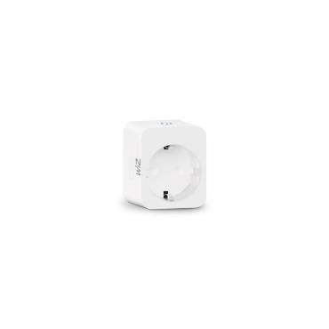 Steckdose Typ F Schuko Smart WiFi WiZ - Weiß