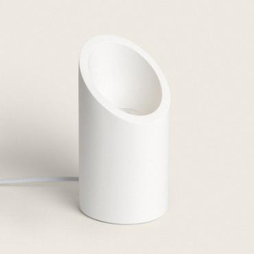 Tischleuchte aus Gips Rise Uplighter - Weiß