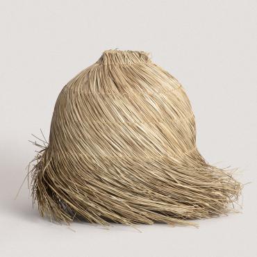 Lampenschirm für Hängeleuchte Rattan Matha ILUZZIA - Natürlich